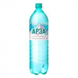 Арза - Минеральная природная лечебно-столовая питьевая вода 1.5 литра, с газом, пэт, 6 шт. в уп. - 1