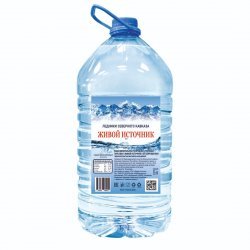 Вода минеральная природная столовая питьевая "Живой источник" без газа, пэт, 2 шт. в уп. - 1