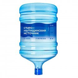 Старомытищинский Источник - вода Минеральная природная столовая питьевая 19 литров негазированная - 1