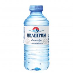 Пилигрим - вода Минеральная природная столовая питьевая 0.25 литра, без газа, пэт, 8 шт. в уп. - 1