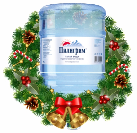 Пилигрим - вода Минеральная природная столовая питьевая вода 19 литров негазированная - 2